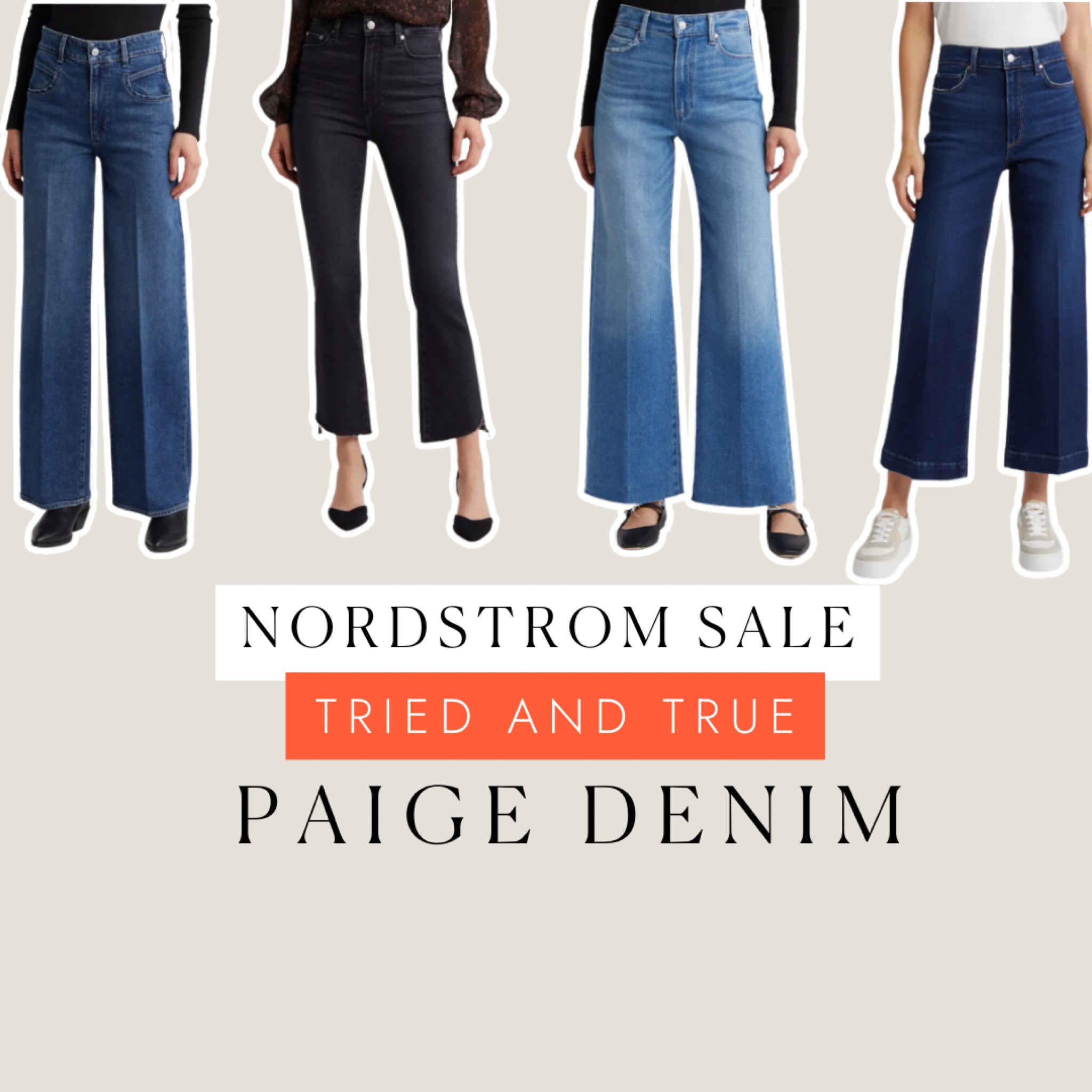 Paige jeans are rarely ever more than 25% off and some models are more than 30% off. 

We love Paige jeans because of the incredible stretch. As an apple shape, Sarah sizes down. Missy takes her true size  Unfortunately Nordstrom doesn't carry plus in Paige, but in case you have similar shape. 

#LTKxNSale
