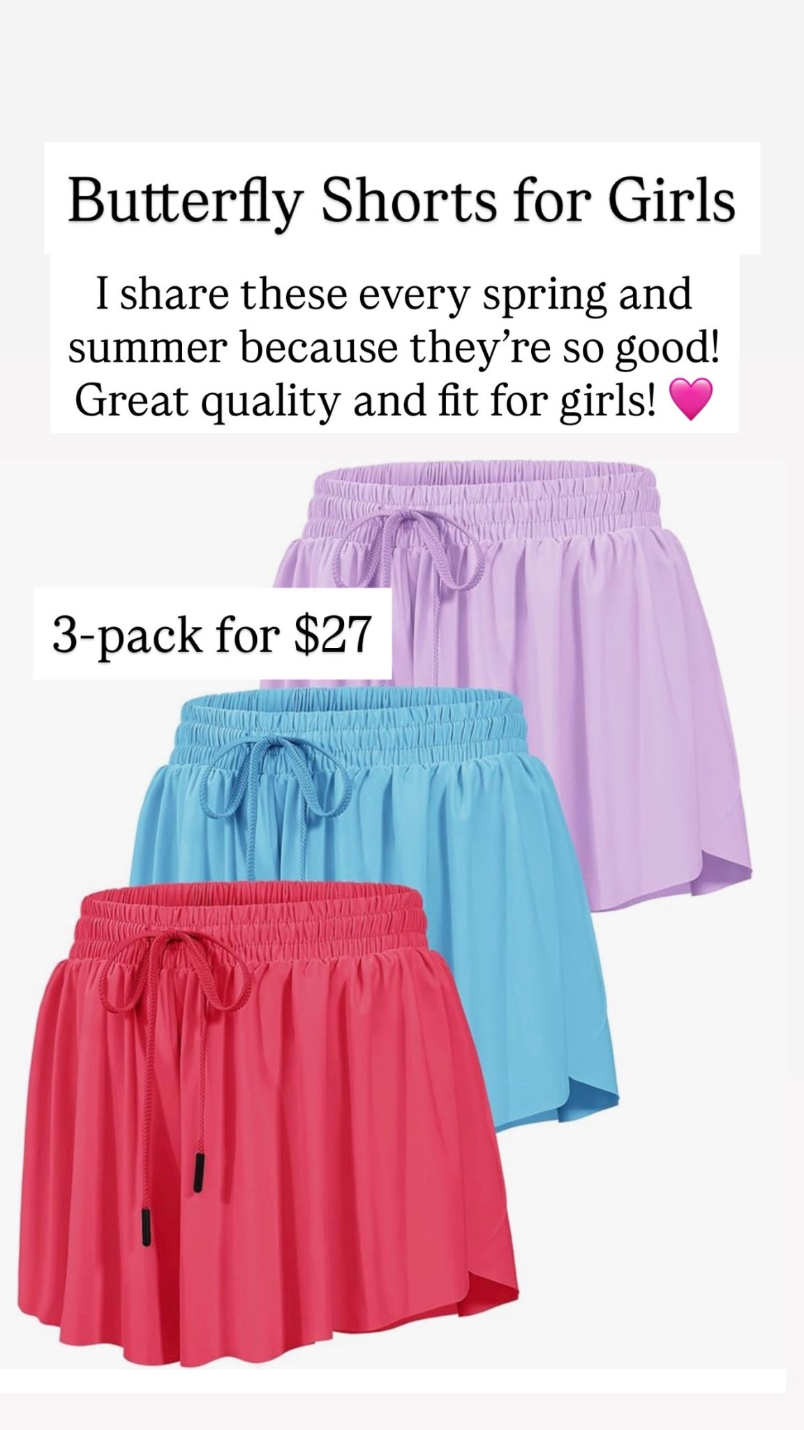 Best butterfly shorts for girls 

#LTKootd #LTKKids