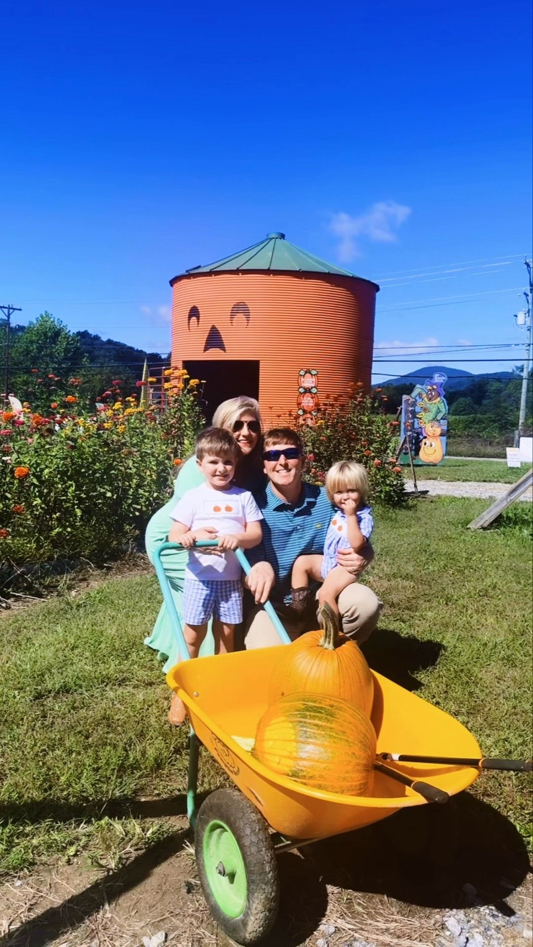 Pumpkin patch fun!!