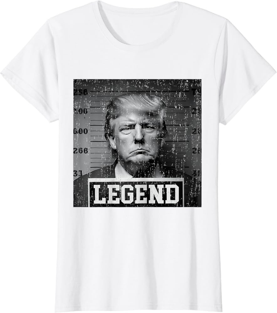 President Trump Mug Shot T-Shirt | Amazon (US)
