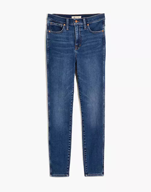 Tall 10" High-Rise Skinny Jeans in Wendover Wash: TENCEL™ Denim Edition | Madewell