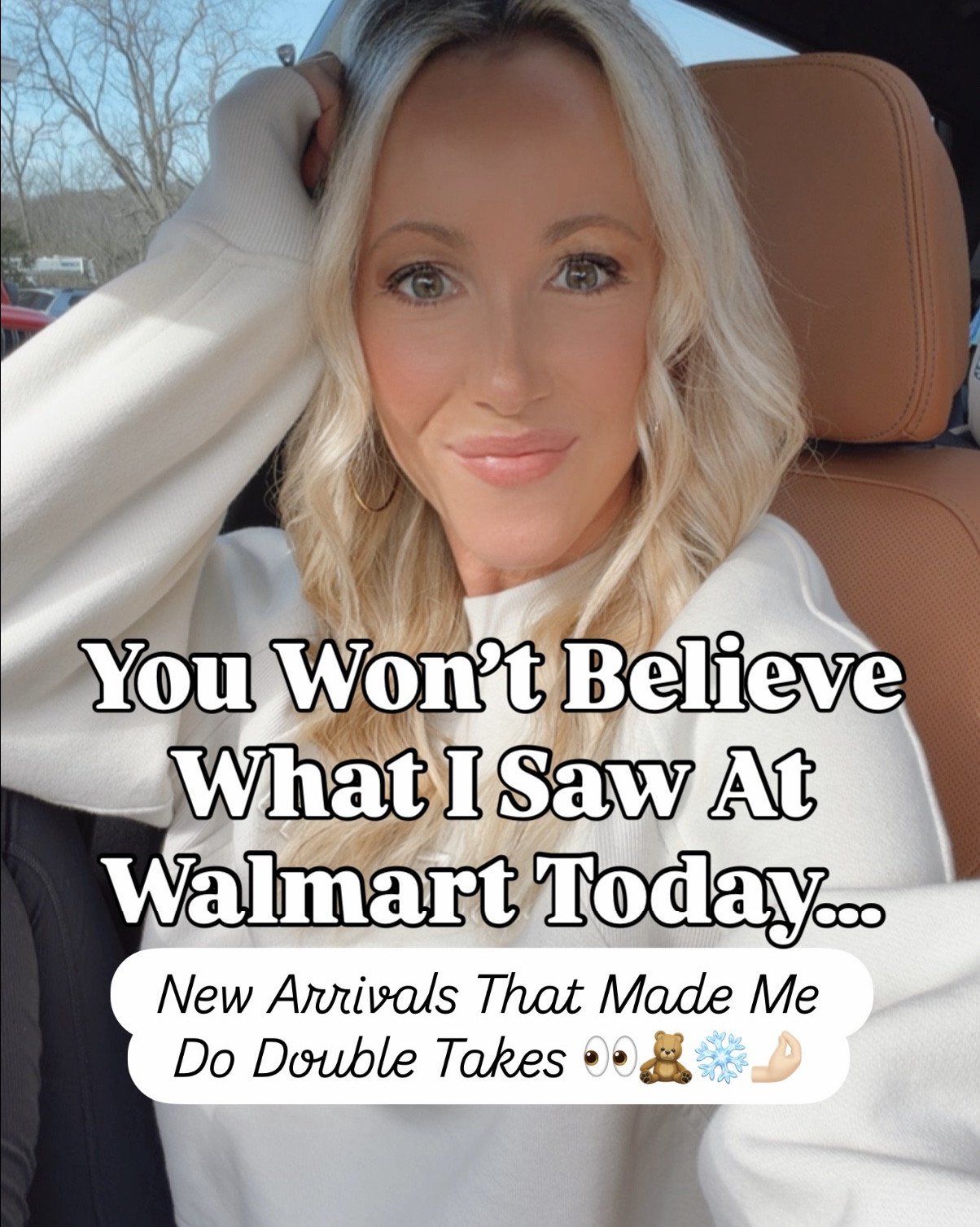 Walmart new arrivals that made me do double takes 👀🧸❄️🤌🏻 I couldn’t believe what I saw at Walmart today! Went in with H (no preschool on Fridays 🥰) while P was at kindergarten to shop for her Christmas gift from him. Love this tradition by the way- the kids have so much fun picking each other a Christmas gift! Anyways- I ended finding a lot for me, too 😇 Just SO many goodies from the teddy pullovers and joggers, to the teddy sweater and dog sweater, the cow print zip up, and the sherpa- just EVERYTHING 😍 Did I mention it’s all in stock too? I feel like that never happens with Walmart! Grab now- sell out risks!💃🏼 Check back for a try-on reel… I definitely added a lot of these items to my cart and went home with some shopping bags 😂🫶🏻  Which Walmart new arrival is your fave?👇🏻

#LTKHoliday #LTKGiftGuide #LTKFindsUnder50