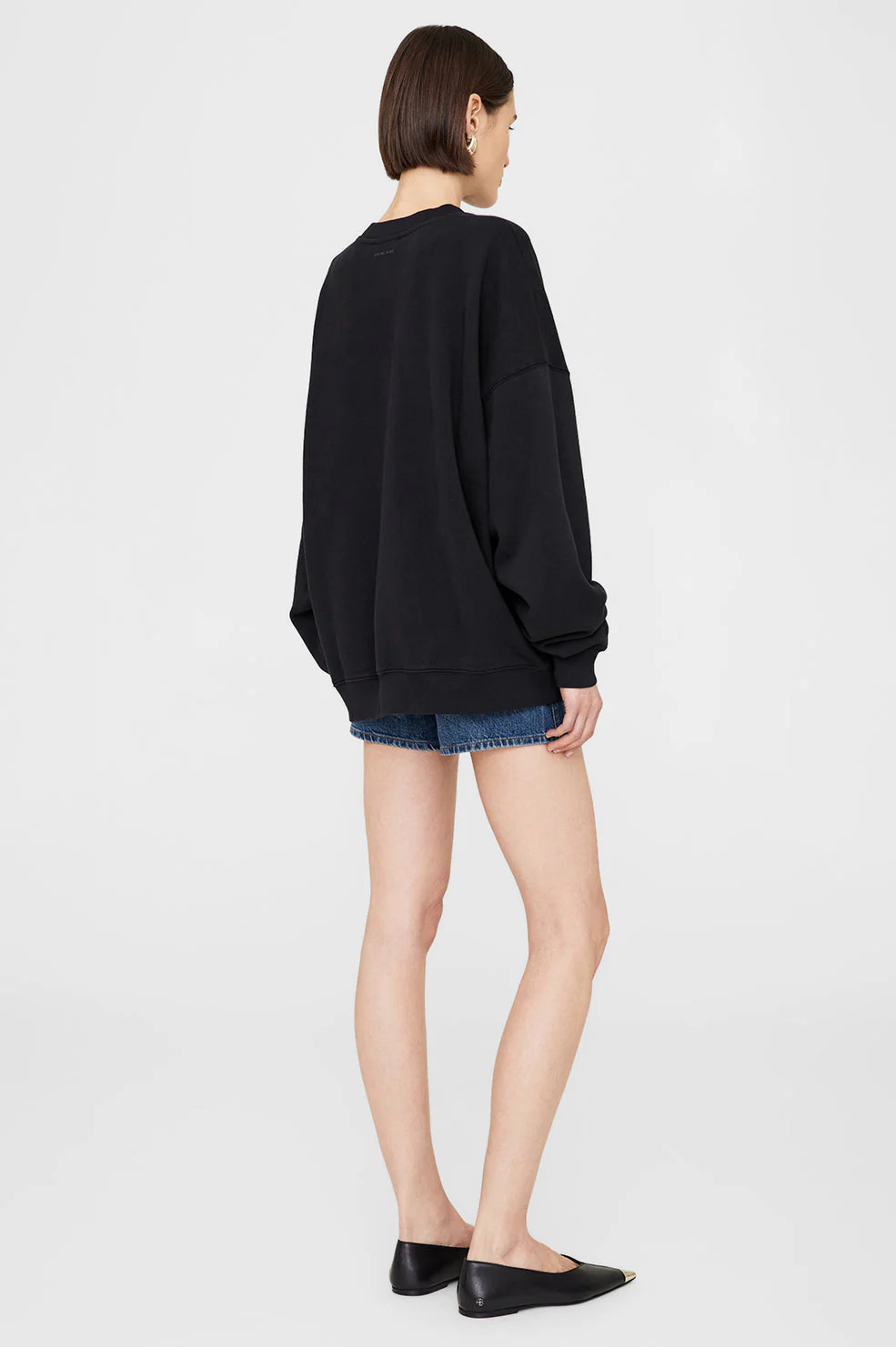 Miles Oversized Sweatshirt Letterman | Anine Bing