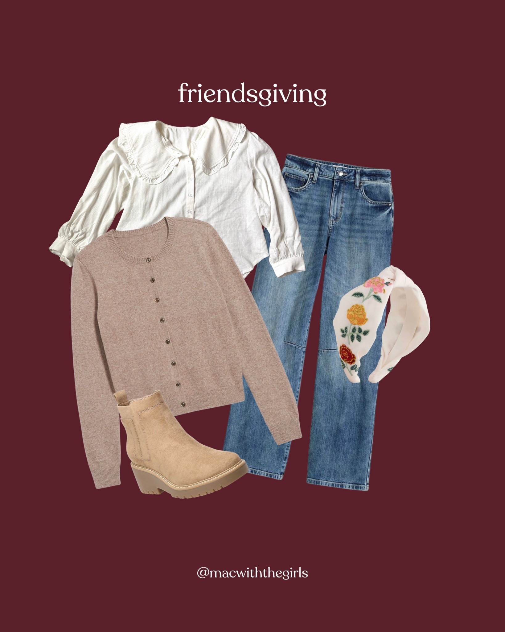 Friendsgiving ootd! Peter Pan collar top is from Splendr boutique 

#LTKCyberWeek #LTKGiftGuide #LTKHoliday