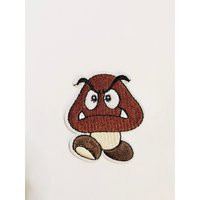 Nintendo Goomba Iron On Patch Super Mario Bros Applique | Etsy (US)