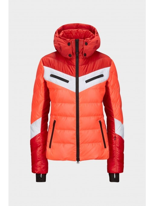 Bogner Fire + Ice Farina Down ski jacket in Red/Orange for Women | BOGNER | Bogner (DE)