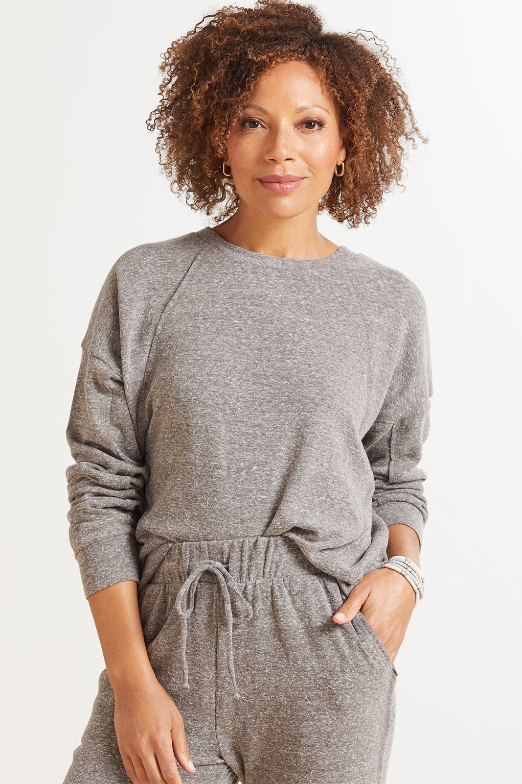 Dina Seamed Pullover | Evereve