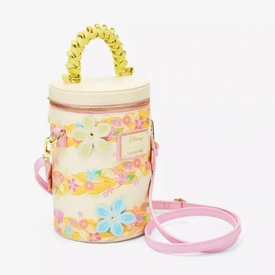 Loungefly Disney Tangled Rapunzel Golden Hair Crossbody Bag - BoxLunch Exclusive | eBay US