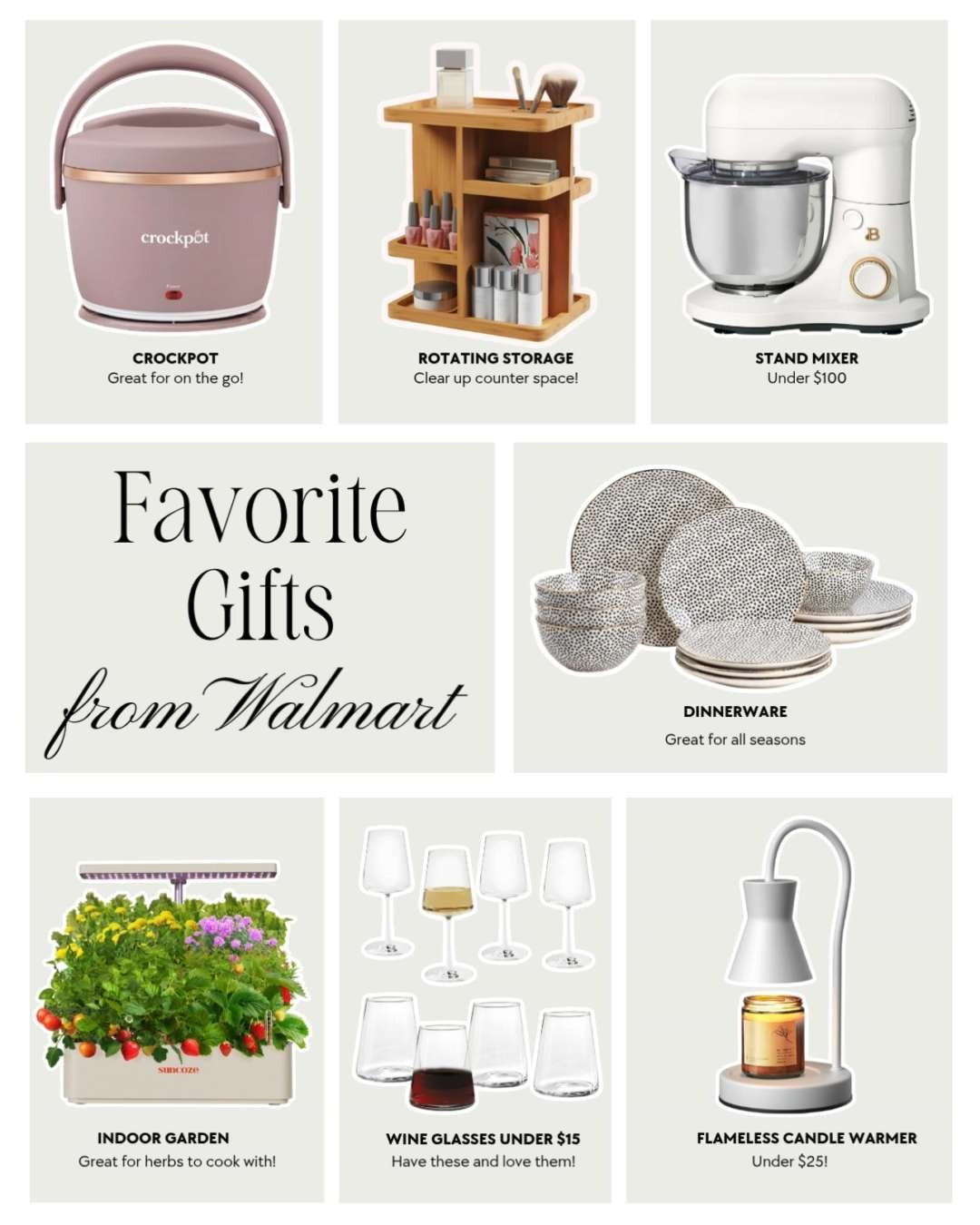 
Holiday Gift Ideas from Walmart! Walmart finds, walmart gifts, cheap gifts, affordable gifts, gift for wife, gifts for her, host gifts, hostess gifts, cooking gifts, kitchen gifts, gift under 100, gift under 15, gift under 50 

 

#LTKGiftGuide #LTKHoliday #LTKFindsUnder100