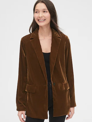 Velvet Blazer | Gap (US)