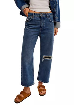 Free People We the Free Deep Trance Dropped Boyfriend Jeans | Belk