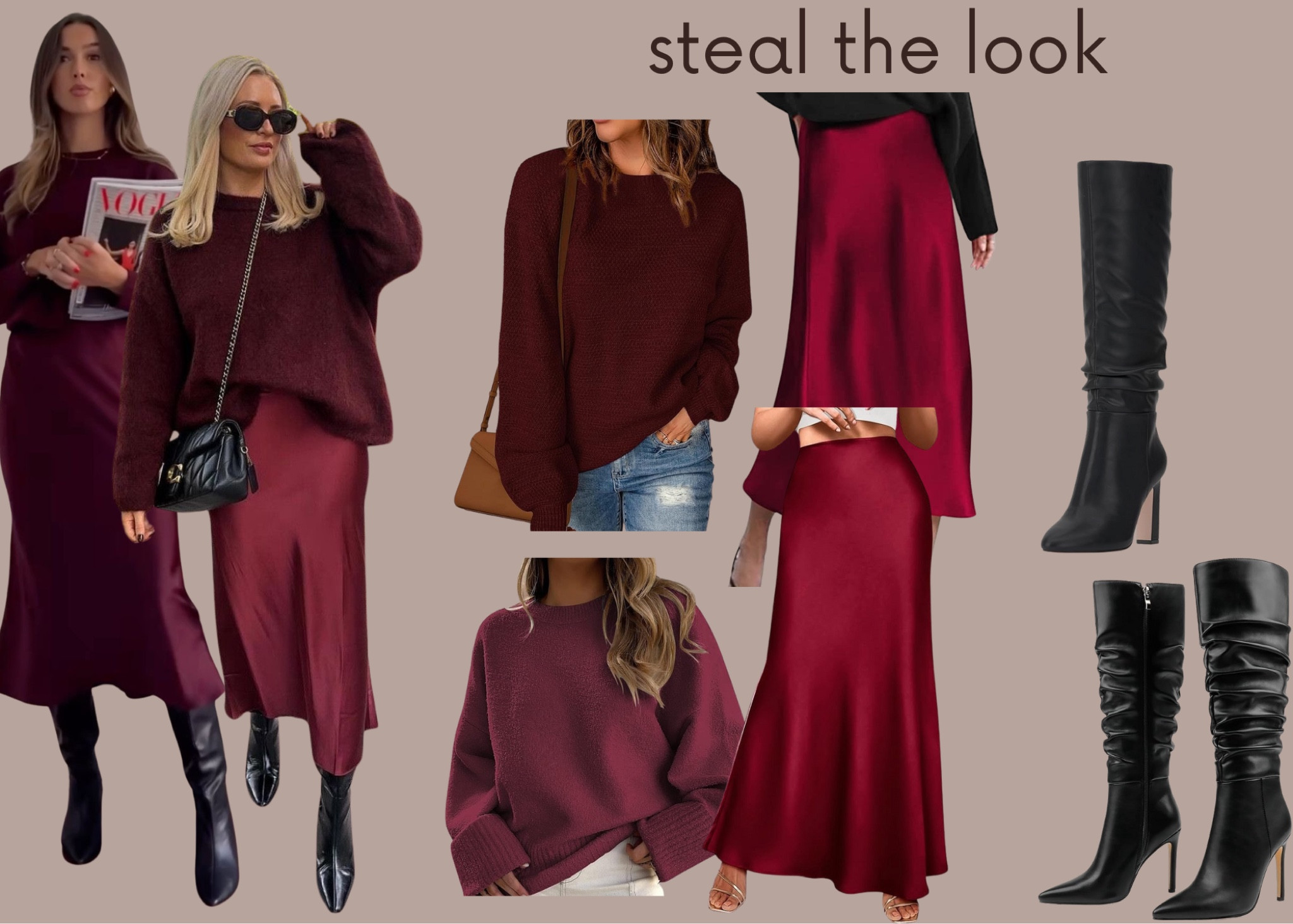 Cranberry is trending for holiday season ♥️
Get in on this trend and look chic for all your holiday parties 

#LTKHoliday #LTKFindsUnder50 #LTKStyleTip