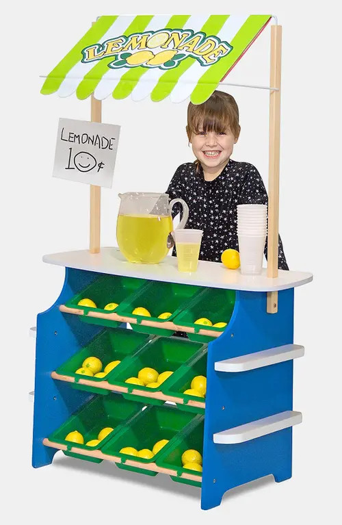 Melissa & Doug Play Time Convertible Grocery Store & Lemonade Stand Playset in 000 at Nordstrom | Nordstrom