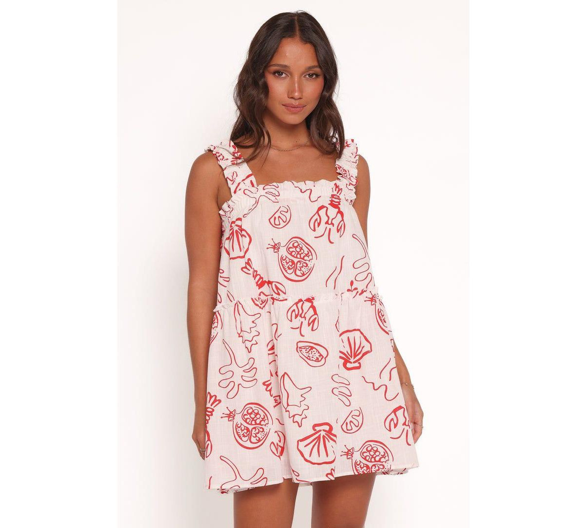 Petal and Pup Women's Elena Mini Dress - Red Lobster - Red lobster | Macy's