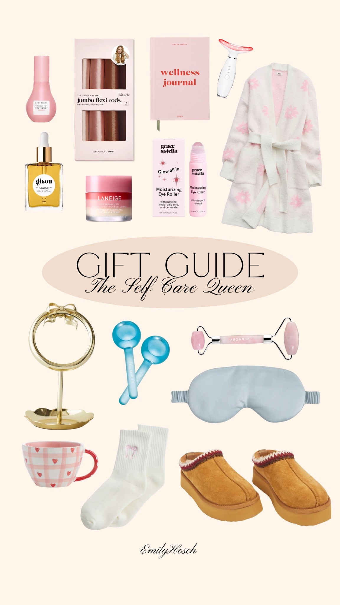 Self Care Gift Guide

The perfect gift guide for you or any other self care queens. All items linked, DM for any questions!! 💗

Self care gift  coquette gift  gifts for teen girls  glow recipe  laneige  skincare gift  white elephant gift  gf gifts  eye roller  gift guide  gifts for her  Christmas gifts  jade roller  eye ice roller  eye mask  bow robes  womens Robes  gisou  star patches  pimple patches  heartless curls  emilyhosch

#LTKGiftGuide #LTKStyleTip #LTKBeauty

#LTKGiftGuide #LTKselfcare #LTKHoliday