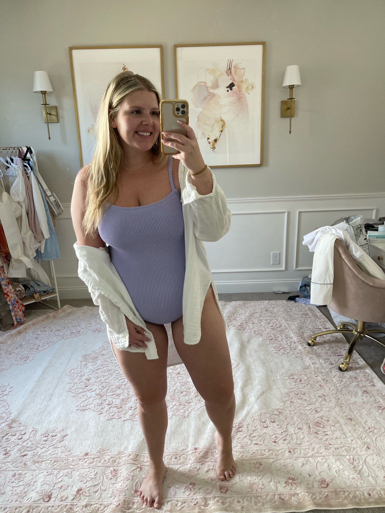 Target hunza G swim dupe! 
Wearing a L 


#LTKswim #LTKSeasonal #LTKunder50