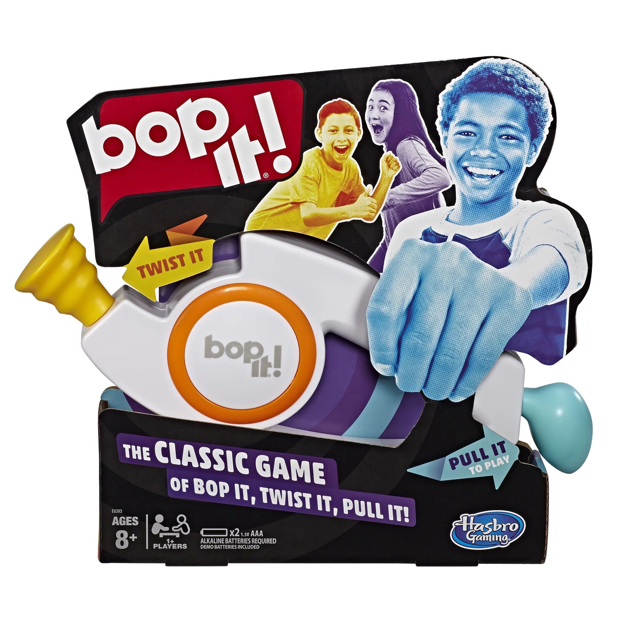Bop It! Electronic Game for Kids Ages 8 and Up, Game for 1 or More Players - Walmart.com | Walmart (US)