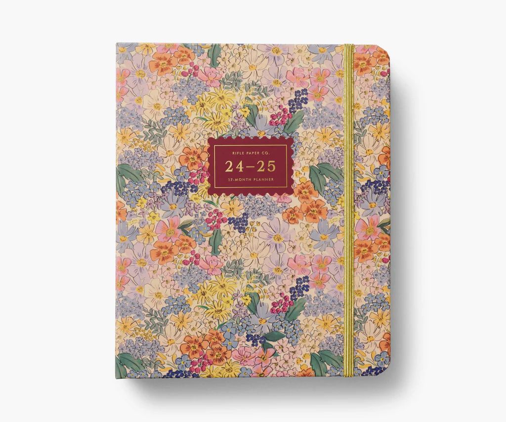 2024-2025 17-Month Academic Covered Spiral Planner - Mimi | Rifle Paper Co.