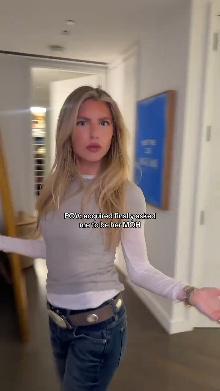 POV: acquired finally asked me to be her MOH

#LTKWedding