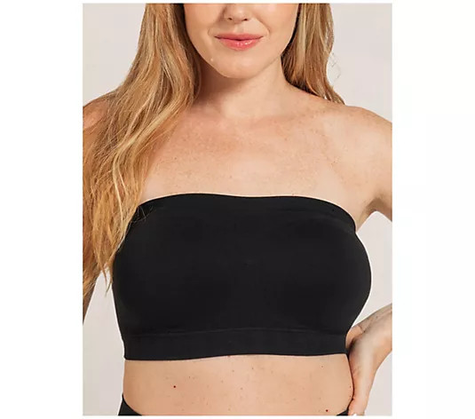 Shapermint Everyday Empower Convertible Bandeau Bra - QVC.com | QVC