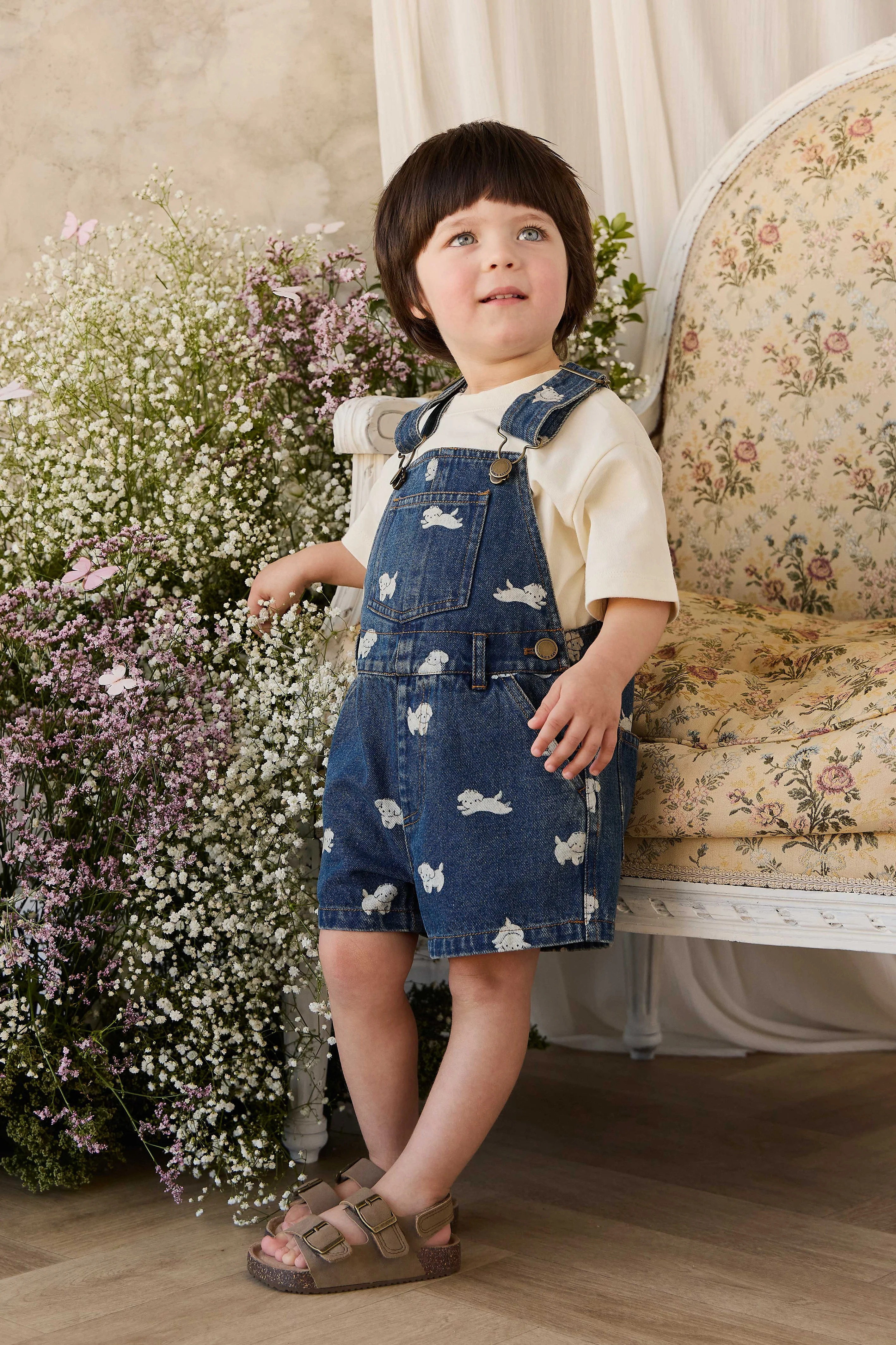 Fenix Short Overall - Finnegan Denim | Jamie Kay