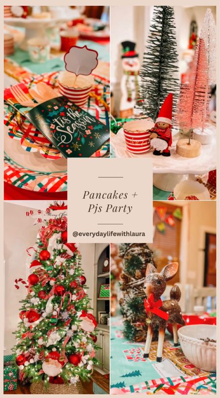 Pancakes + Pjs Party! All the details on my Pinterest Page. Shopping links for all the Hot Cocoa Bar needs HERE!

#LTKFind #LTKHoliday #LTKSeasonal