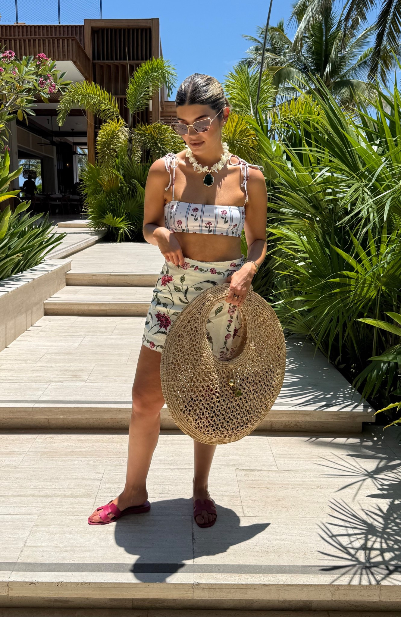 Mexico Fit: Swimset that never fails 
- Swim is Agua Bendita, wearing size medium (runs tts). I do consider them an  investment and always buy the entire matching look with skirt or pareo. I wear them for years and the quality sticks.
- Jacquemus Bag, gift from my besties LY. Amazing bc it packs flat and huge, space for everything and can wear on the shoulder 
- Hermes Oran flats 
- Seashell necklace is from Etsy! Linked others I love from
The same shop too 
- Sunnies are Gucci old season 

#LTKootd #LTKSwim #LTKSeasonal