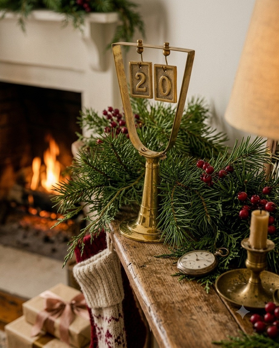 Last year's best-selling vintage brass Christmas countdown is officially and available for pre-order. It adds the perfect touch of nostalgic, cozy charm to any holiday mantel.#VintageChristmas #ChristmasCountdown #HolidayDecor #MantleDecor

#LTKSeasonal #LTKHome