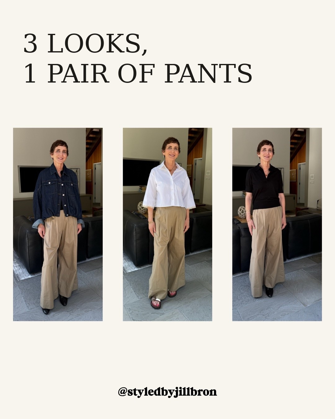 3 Looks, 1 Pair of Pants

#LTKgrwm #LTKOver40 #LTKSeasonal