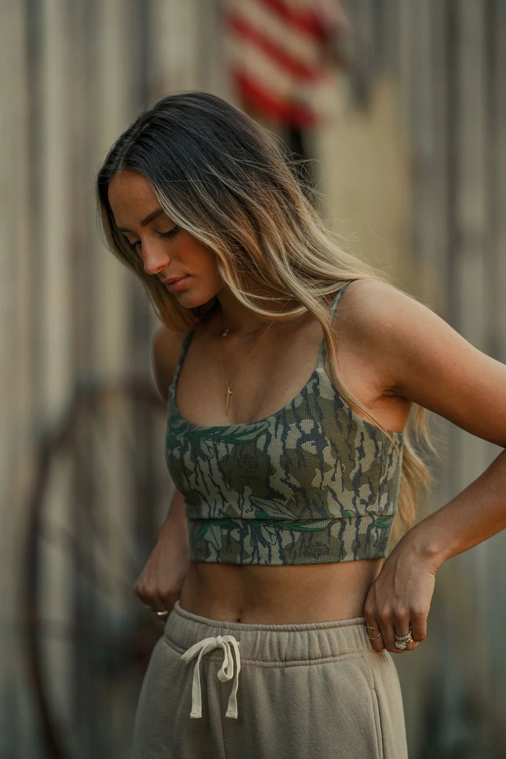 Ribbed Traveler Bra - Greenleaf® | Tribe Kelley