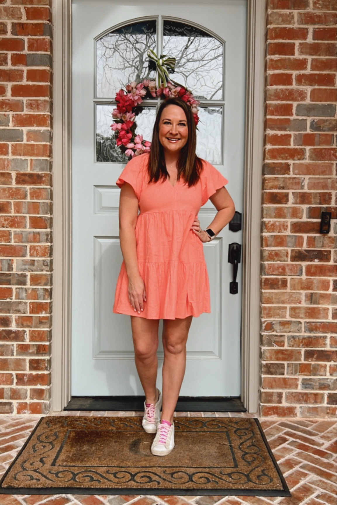 Picked up this super cute @target dress that is just one of those throw on and go! Comes in a bunch of colors, it’s $25, and looks great with a denim jacket and sandals too

#LTKSeasonal #LTKsalealert #LTKover40