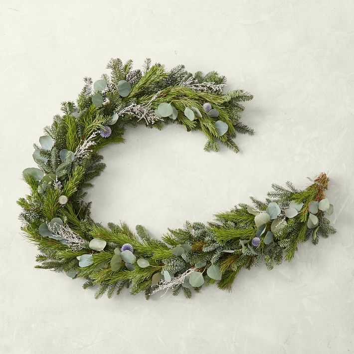 Winter Greens Garland | Williams-Sonoma