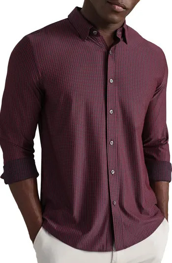 Commuter Slim Fit Performance Button-Up Shirt | Nordstrom