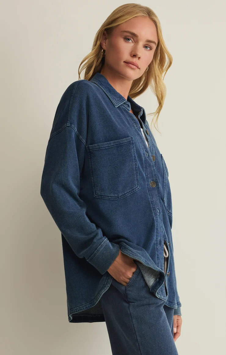 All Day Knit Denim Jacket | Z Supply