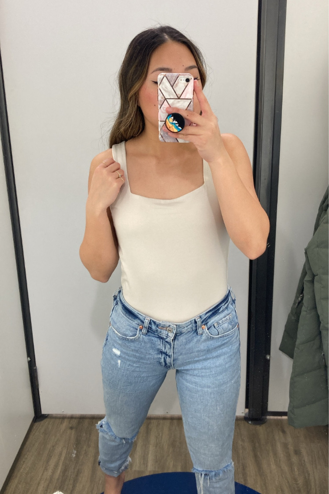 Small, TTS
SPRING STAPLE, body suit ! 
• square neck
• under $25
•cheeky fit, covers butt
• buttery soft


#LTKstyletip #LTKsalealert #LTKSeasonal