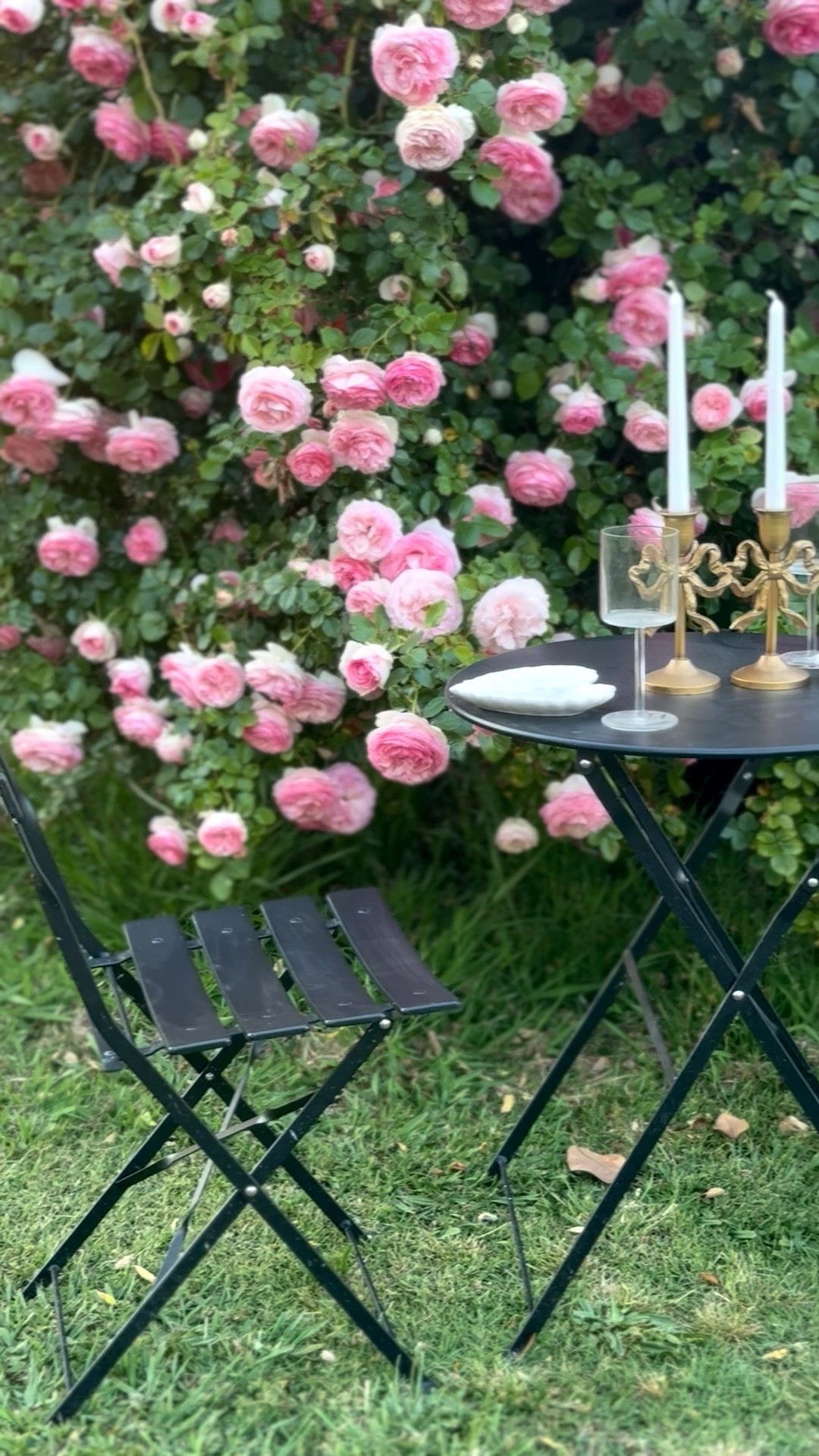 I love this gorgeous metal outdoor bistro table and chairs set! It comes in many colors including black! This set is in same with free shipping and is less than $95! It is sturdy and folds up so you can move it around your yard and can be stored easily for winter and inclement weather! ❤️

#LTKdayinmylife #LTKSaleAlert #LTKHome