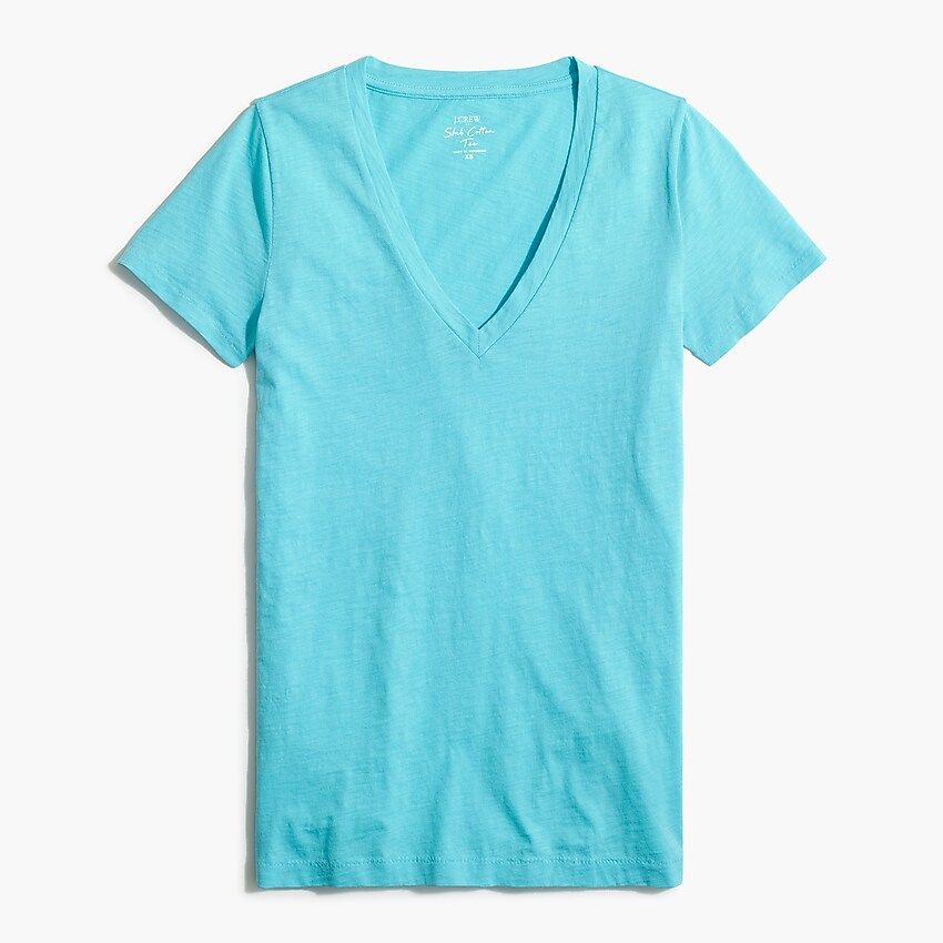 Vintage Cotton V-Neck Tee | J.Crew Factory