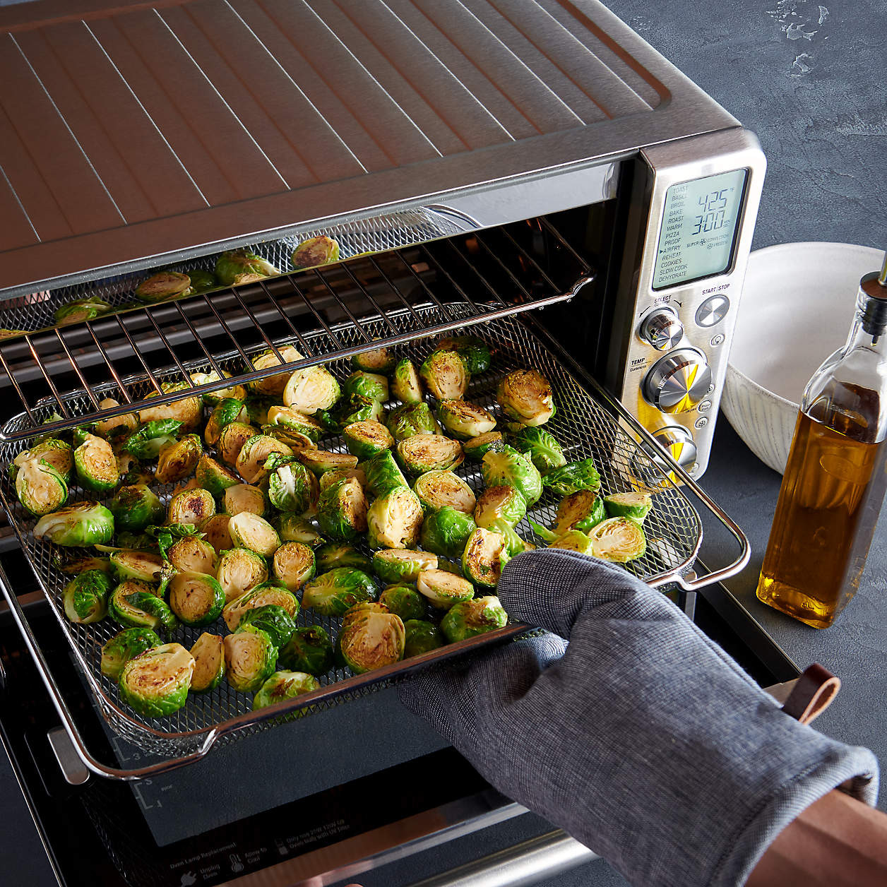 Breville Smart Oven Air Fryer Pro + Reviews | Crate & Barrel | Crate & Barrel