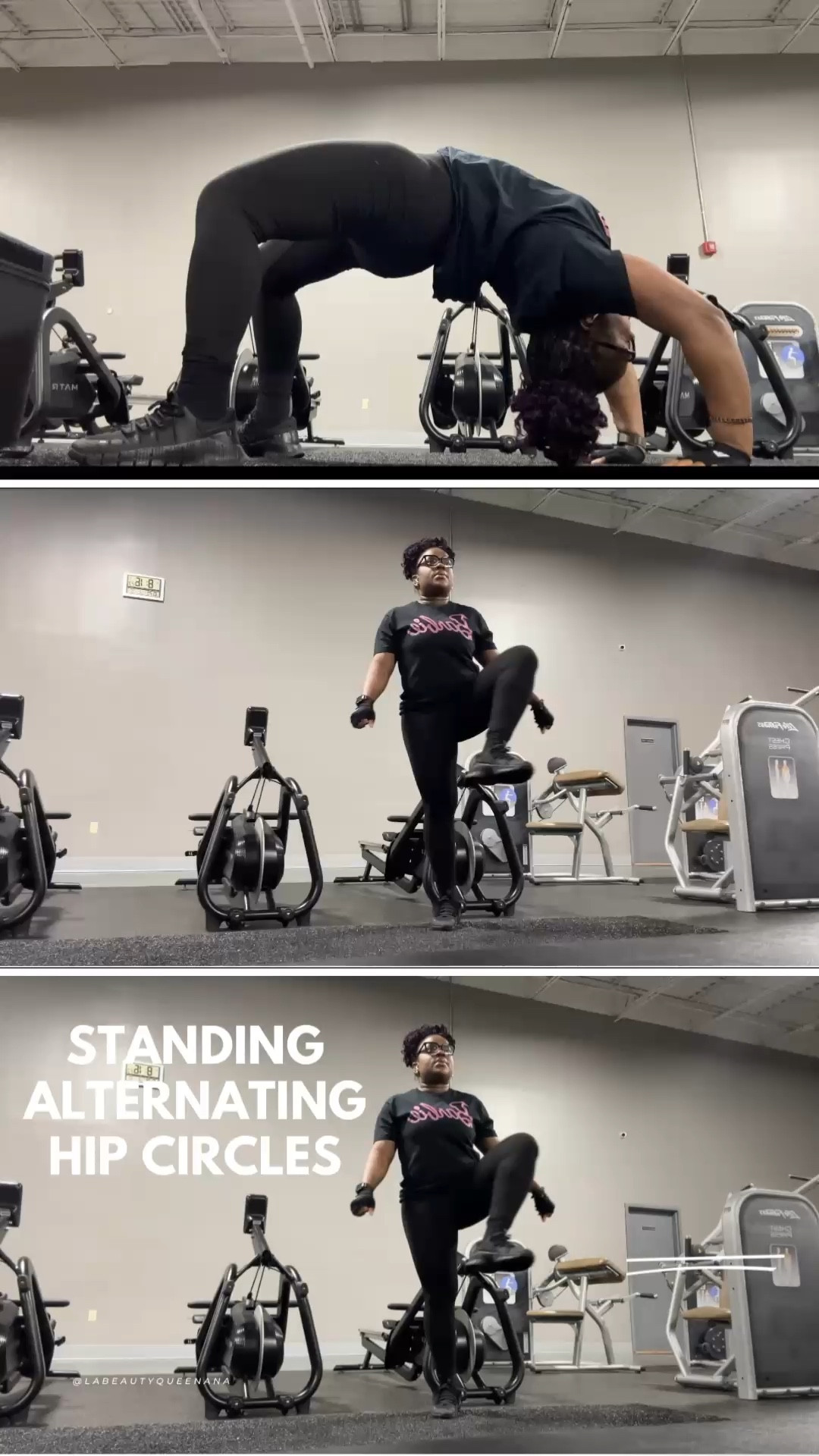 STANDING ALTERNATING HIP CIRCLES 

#LTKFindsUnder100 #LTKActive #LTKFitness