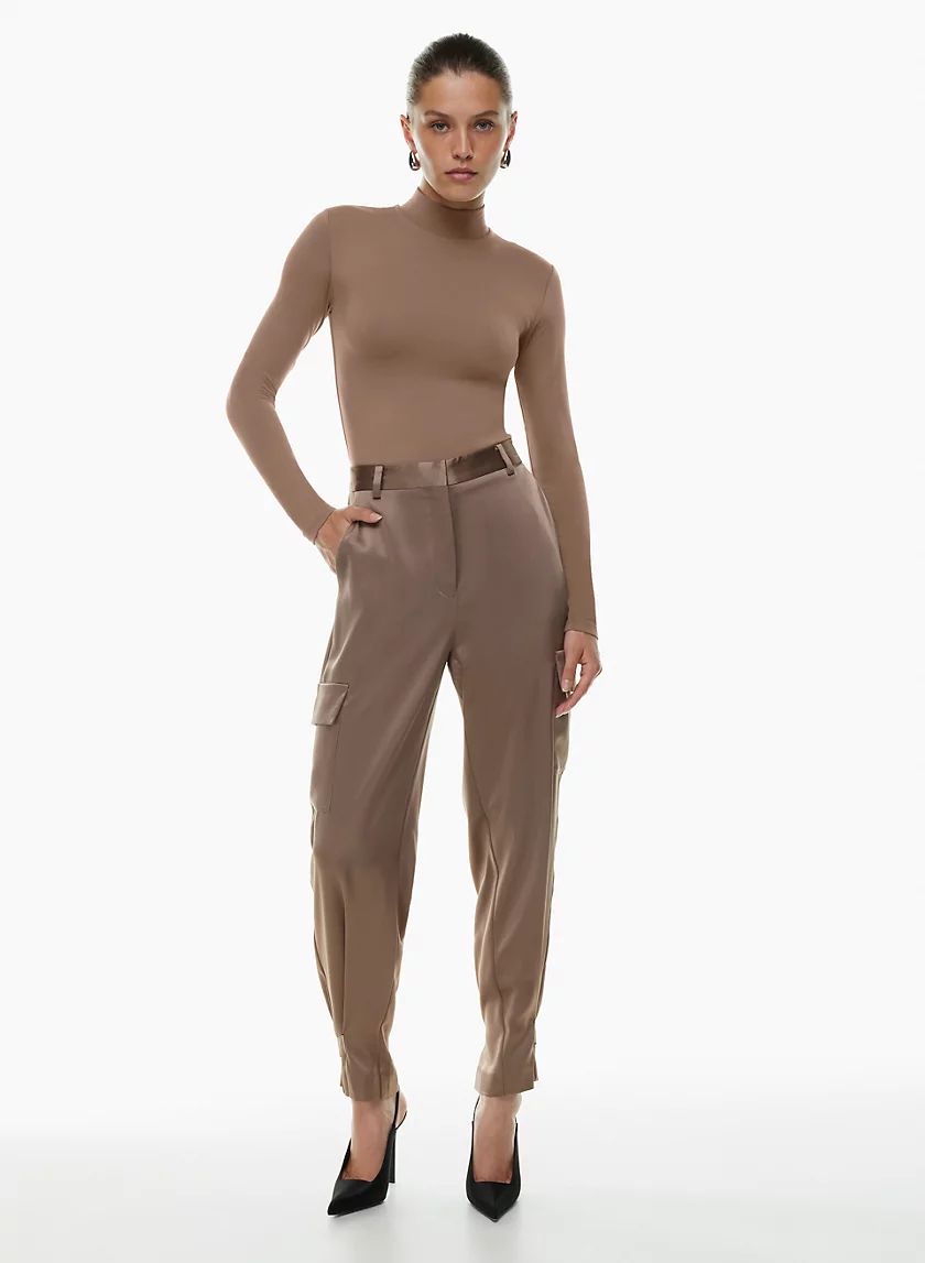 REFINED SATIN CARGO PANT curated on LTK