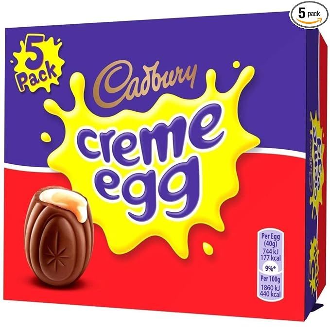 Original Cadbury Creme Egg (Pack of 5, 1 Box) Imported From the UK, England | Amazon (US)