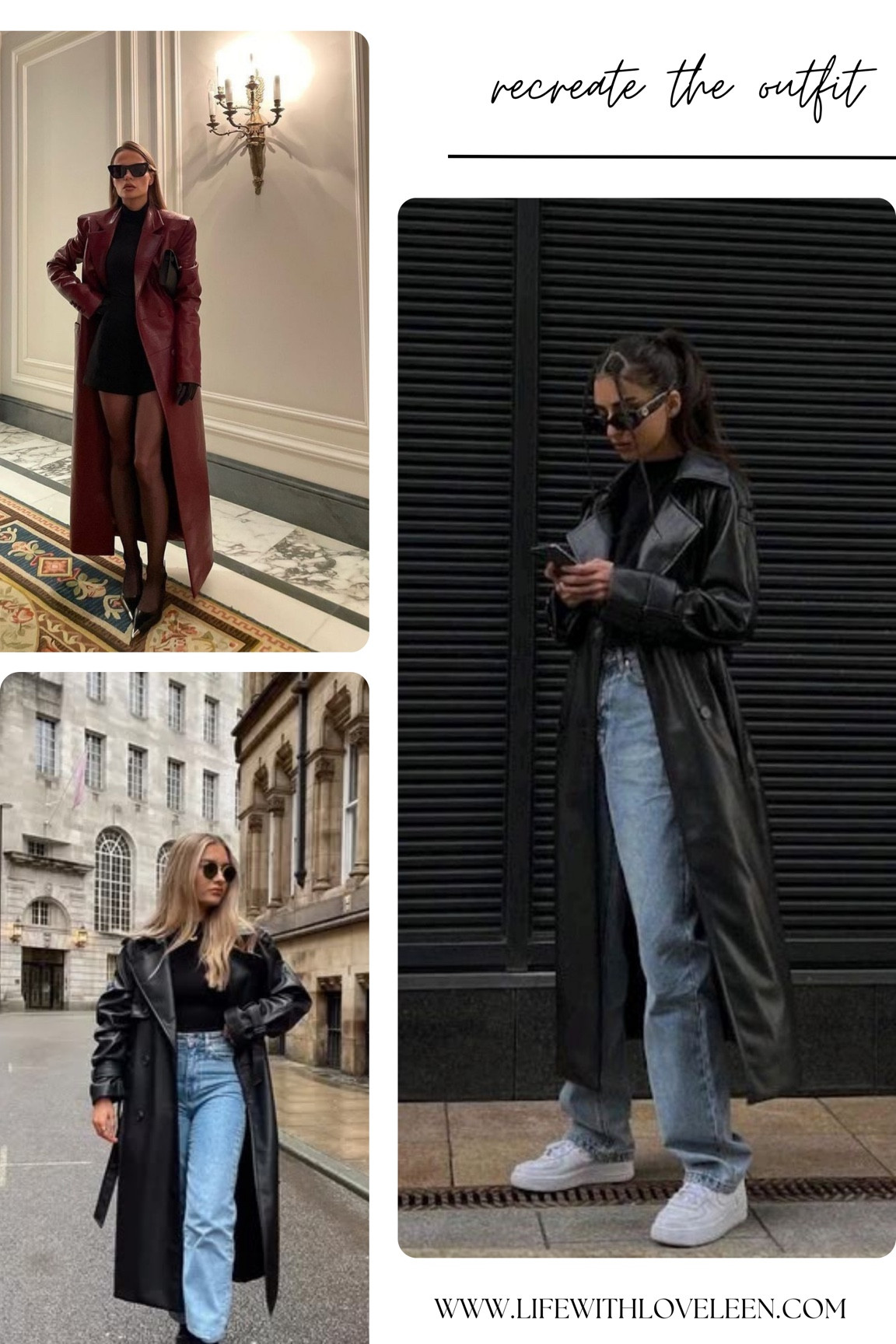 Upgrade your fall outerwear game with a long leather coat paired with jeans, a sweater or a sexy dress! #falloutfit

#LTKstyletip #LTKautumn #LTKcanada