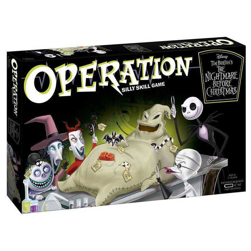 Operation® The Nightmare before Christmas Board Game, by USAopoly | Walmart (US)