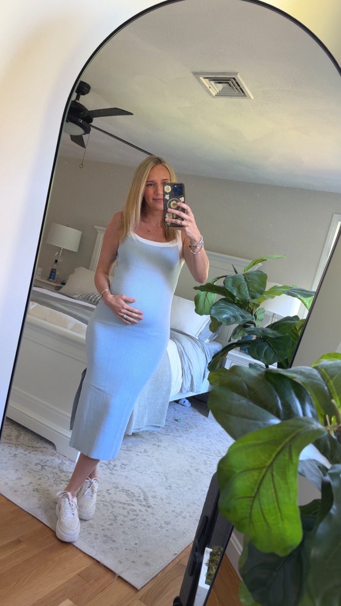 Perfect summer maternity dress for casual or fancy wear. comfortable and practical. Great quality. Ordered my normal size small! 🩵 #maternity #summermaternity #29weeks #7months

#LTKFindsUnder100 #LTKSeasonal #LTKBump