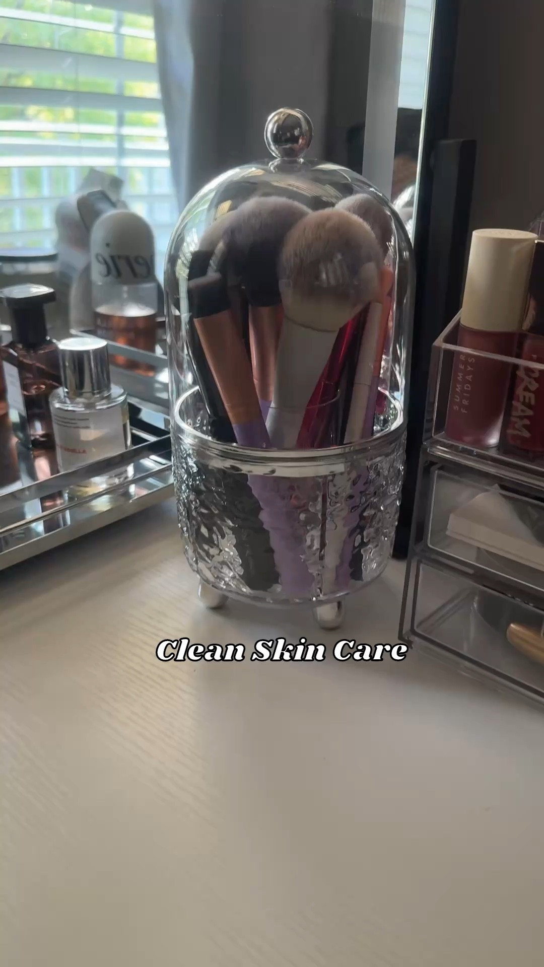 Protecting your makeup brushes is part of healthy skin care.

#LTKselfcare #LTKBeauty