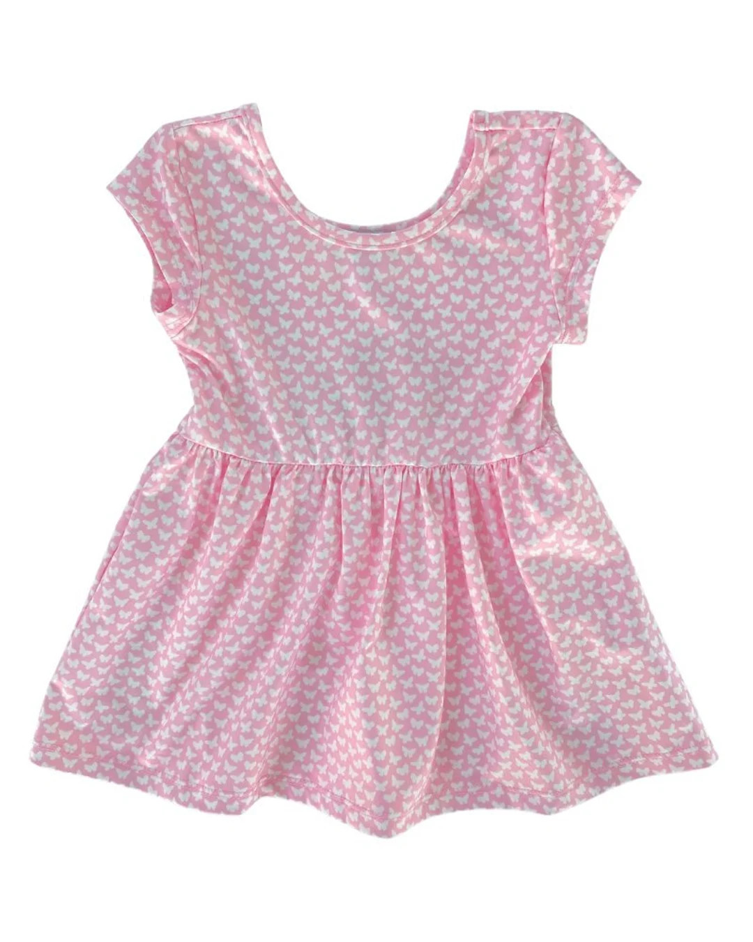 Cleo Twirl Play Dress Pink Ditzy Butterflies - Etsy | Etsy (US)