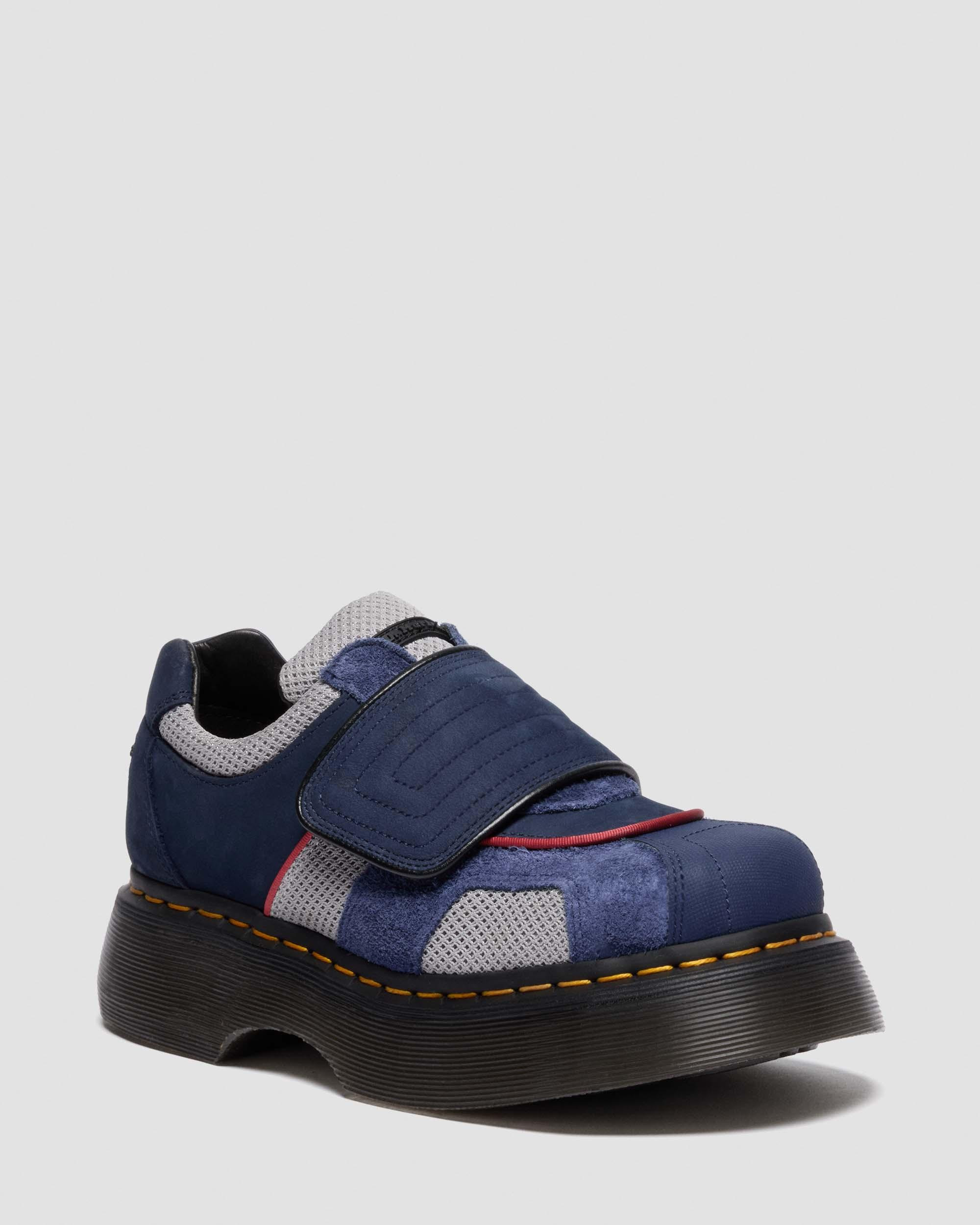 Buzz Strap Mixed Material Shoes | Dr. Martens