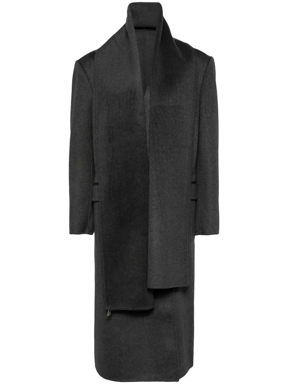 JNBY Scarf Style Coat | Grey | FARFETCH HU | Farfetch Global