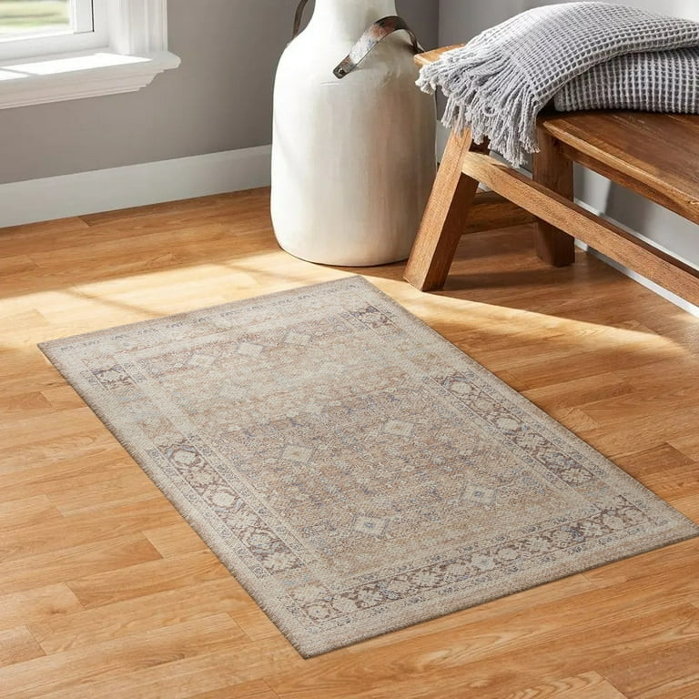 Better Homes & Gardens Brown Diamond Persian Indoor 24" x 36" Accent Rug | Walmart (US)