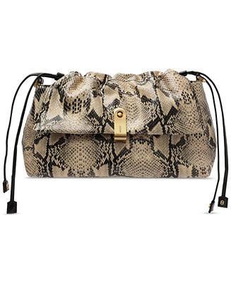 Arezzo Nicole Medium Leather Pouch - Macy's | Macy's